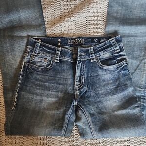 Rock&Roll 28x34 Mid Rise Jeans